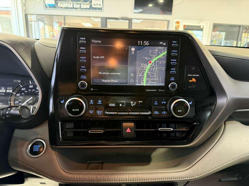 used 2021 Toyota Highlander car, priced at $24,995