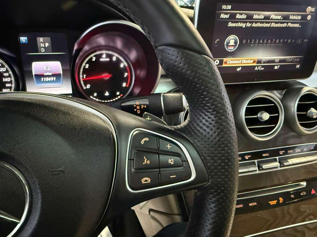 used 2018 Mercedes-Benz GLC 300 car, priced at $15,995
