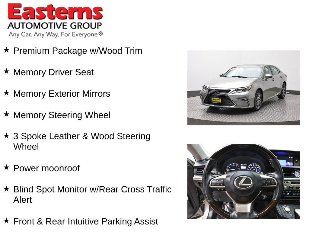 used 2016 Lexus ES 350 car, priced at $25,289