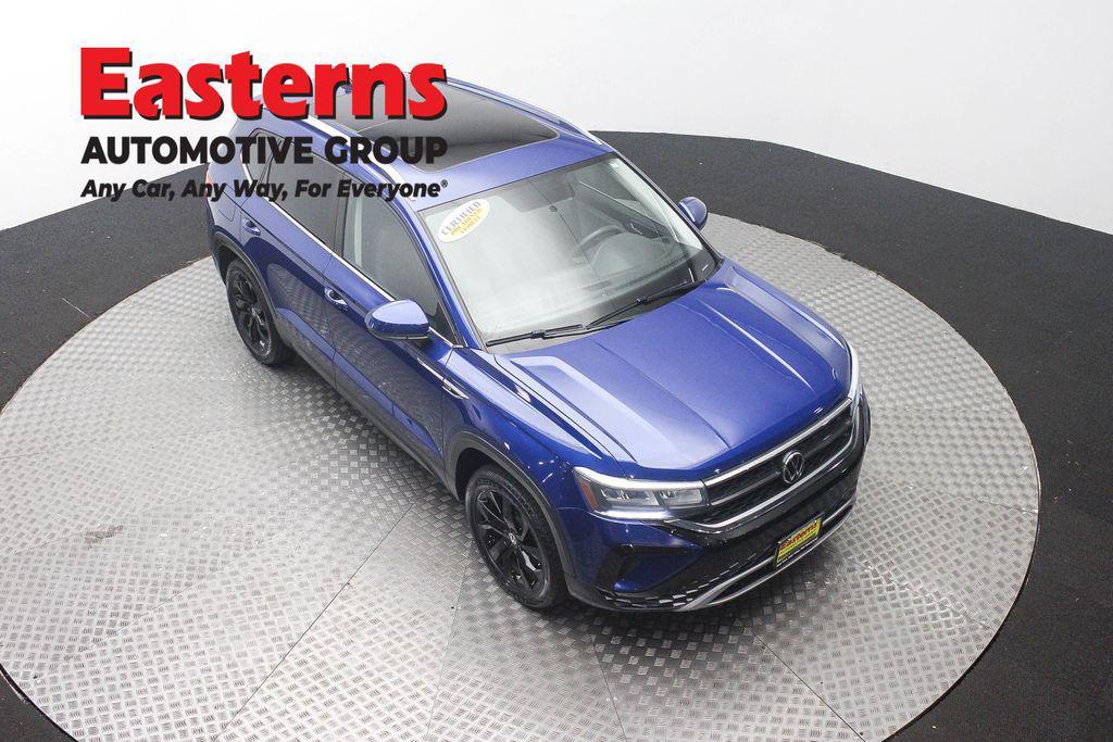 used 2022 Volkswagen Taos car, priced at $21,489