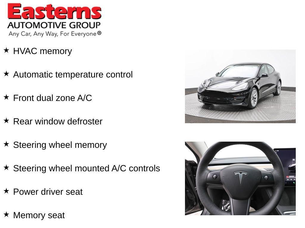 used 2023 Tesla Model 3 car, priced at $22,850