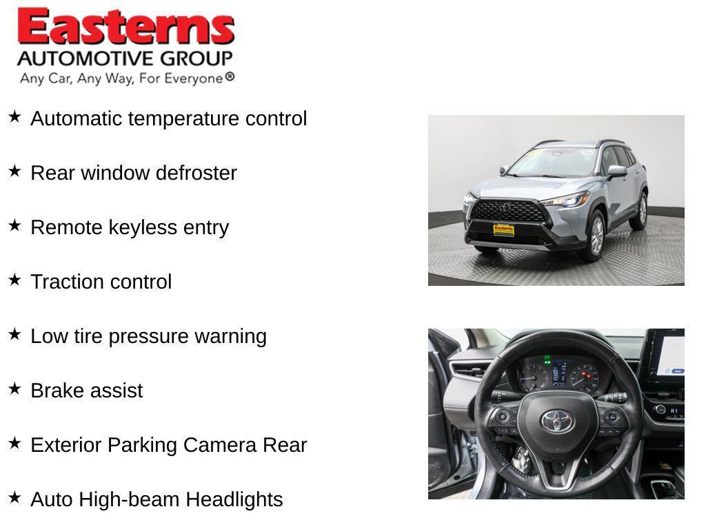 used 2023 Toyota Corolla Cross car, priced at $24,350