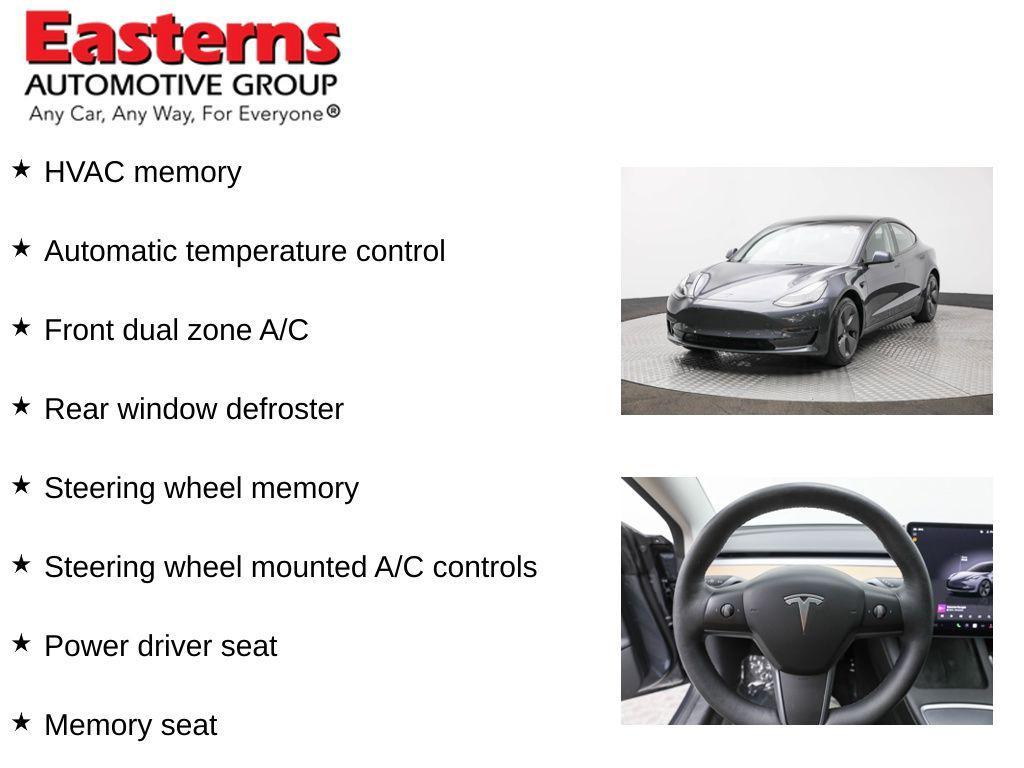 used 2023 Tesla Model 3 car, priced at $24,950