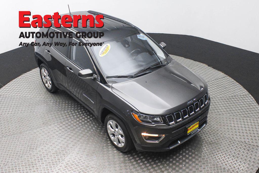 used 2021 Jeep Compass car, priced at $18,490