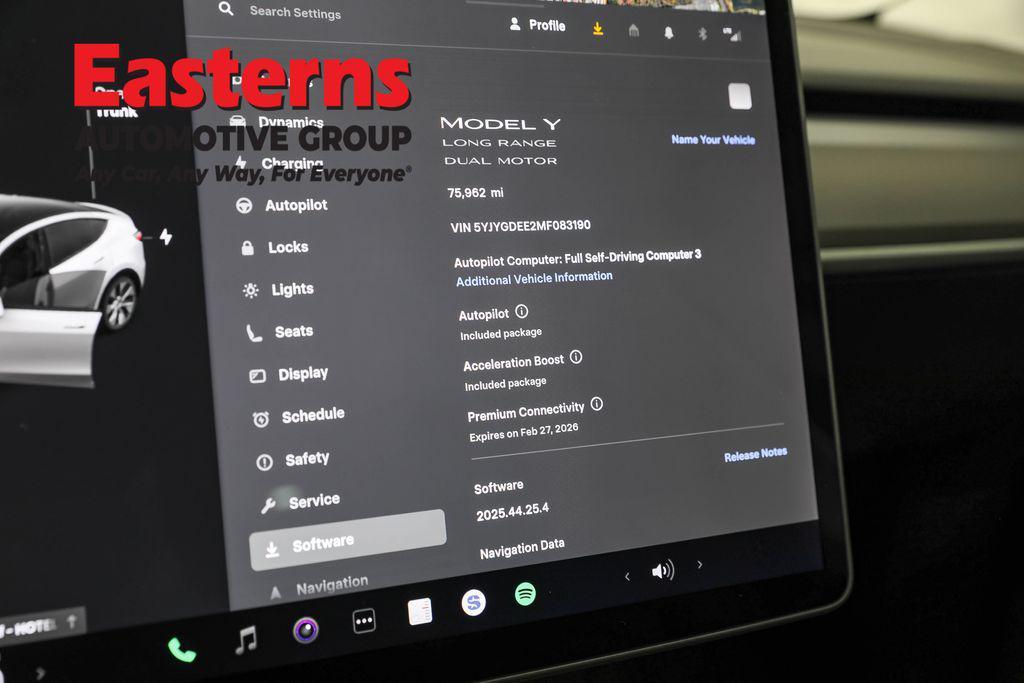 used 2021 Tesla Model Y car, priced at $24,490