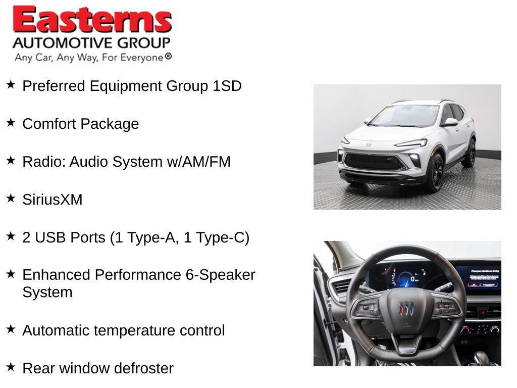 used 2024 Buick Encore GX car, priced at $20,950