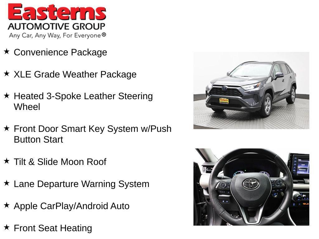 used 2022 Toyota RAV4 Hybrid car, priced at $29,950