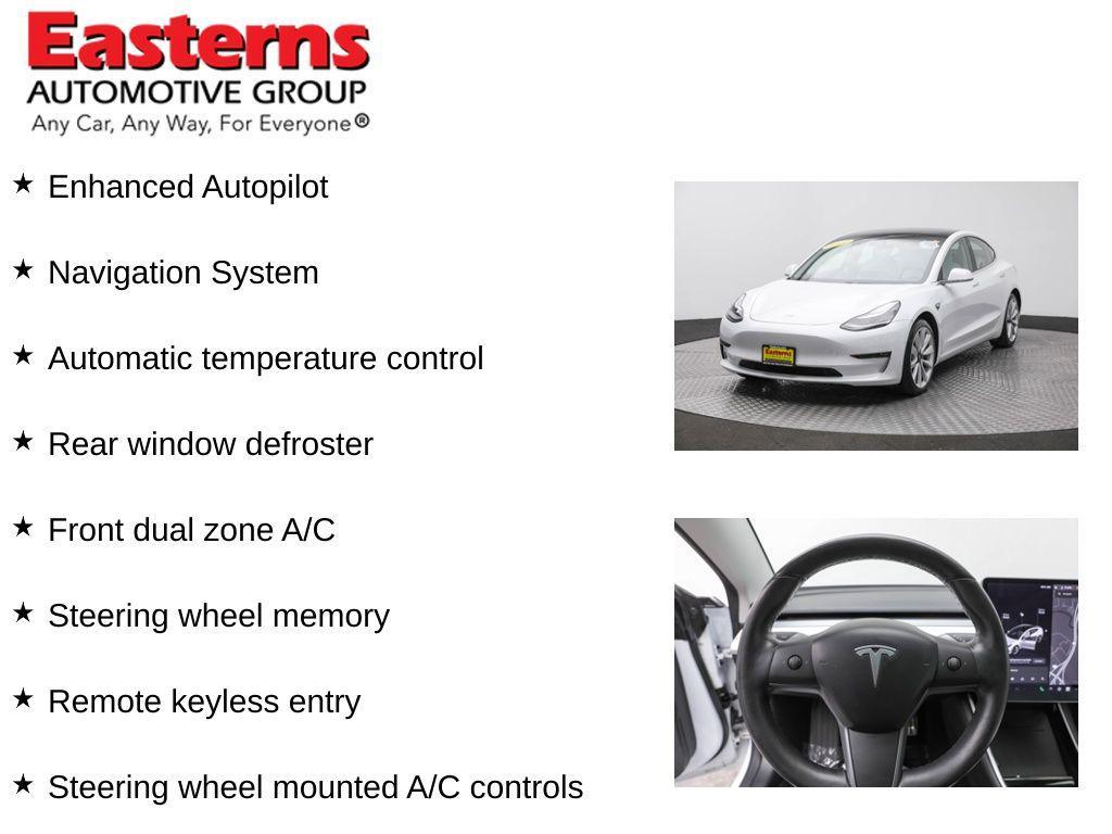 used 2018 Tesla Model 3 car, priced at $22,375