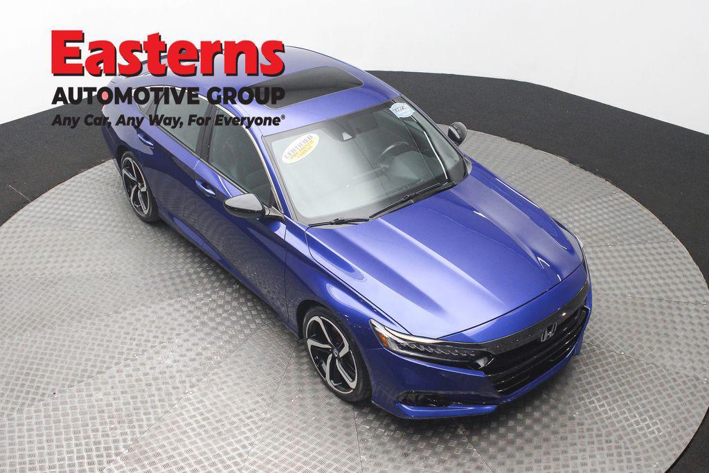 used 2021 Honda Accord car, priced at $24,490