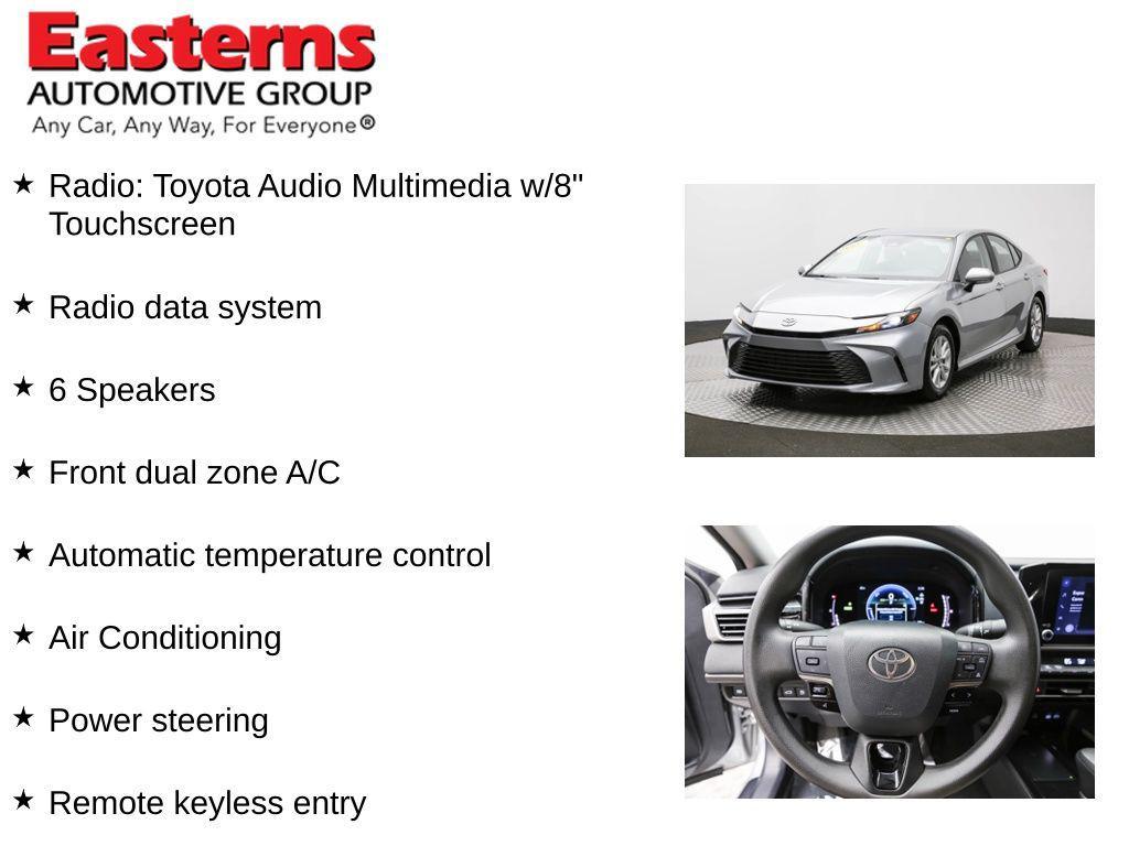 used 2025 Toyota Camry car, priced at $25,425