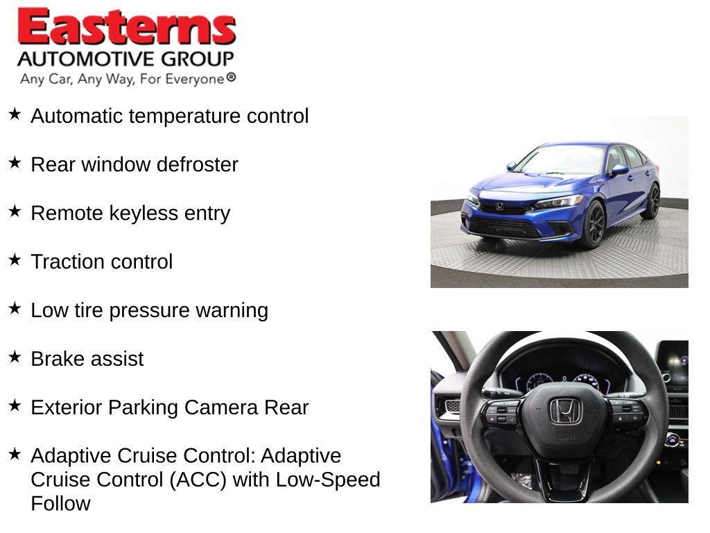 used 2023 Honda Civic car, priced at $21,749