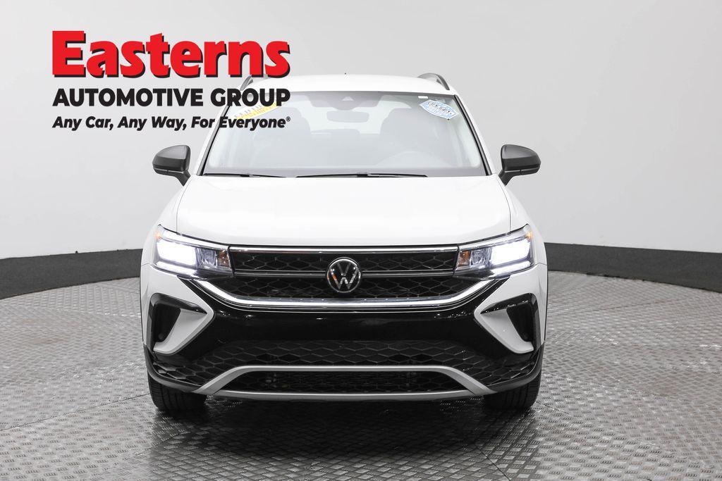 used 2024 Volkswagen Taos car, priced at $18,090