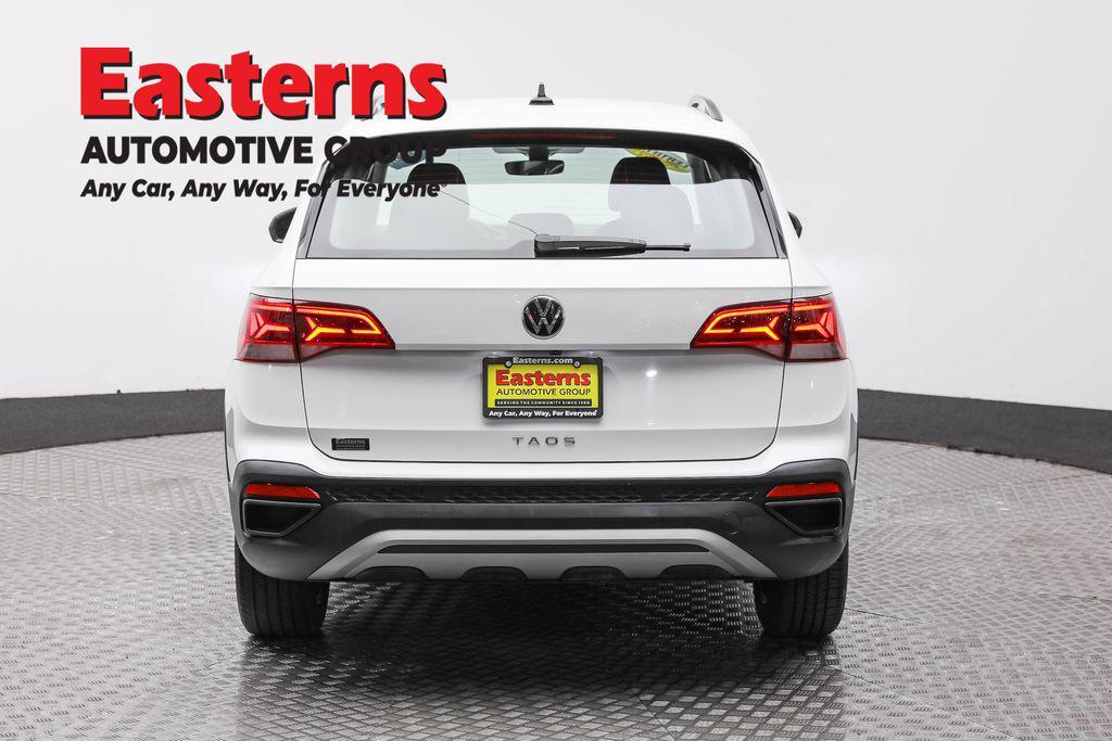 used 2024 Volkswagen Taos car, priced at $18,090