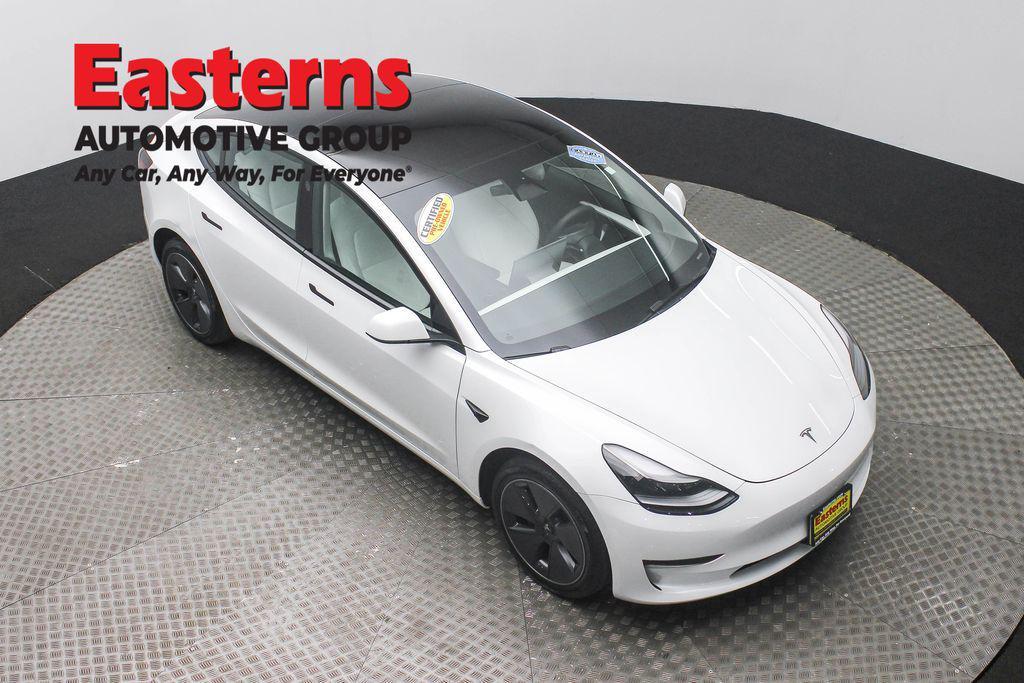 used 2023 Tesla Model 3 car, priced at $23,850