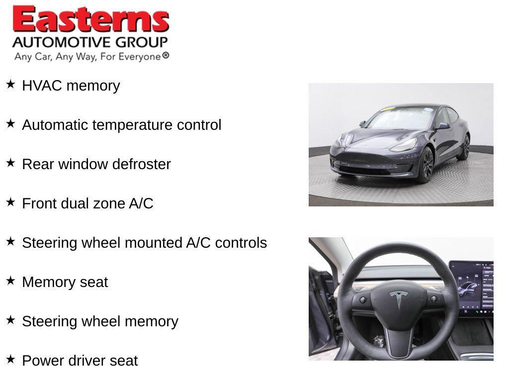 used 2023 Tesla Model 3 car, priced at $26,750