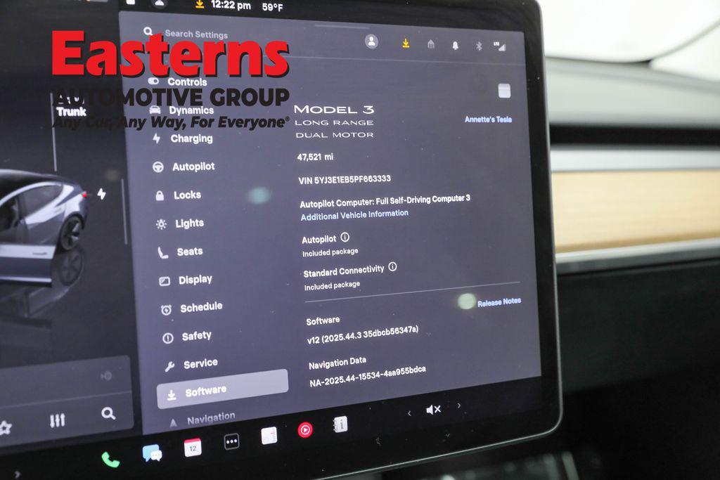 used 2023 Tesla Model 3 car, priced at $26,750