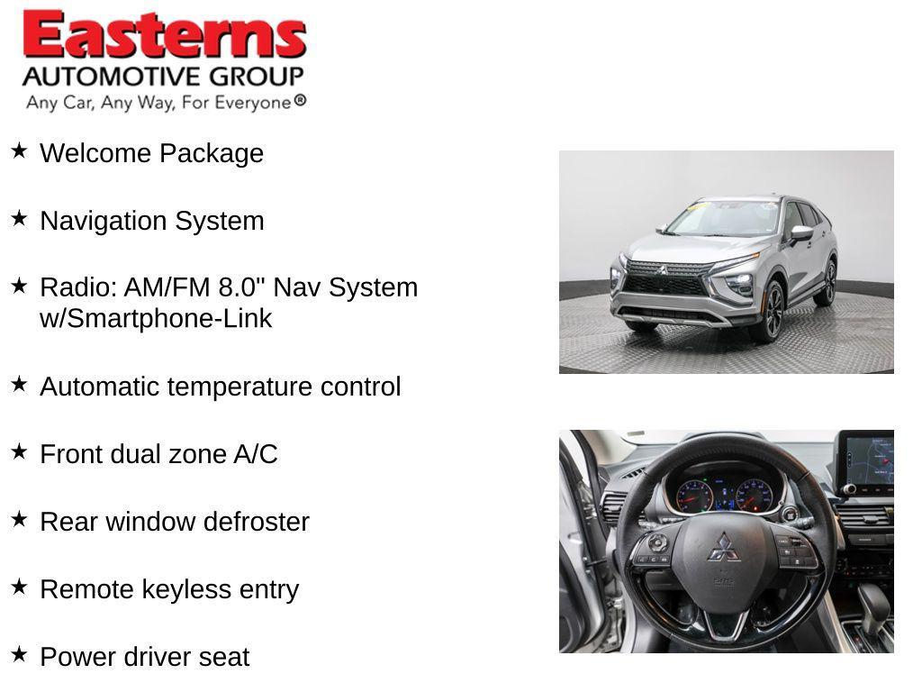 used 2024 Mitsubishi Eclipse Cross car, priced at $18,750