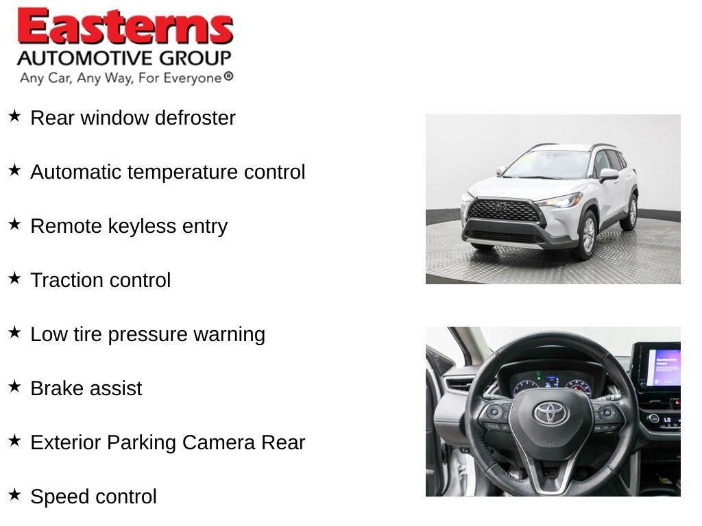 used 2023 Toyota Corolla Cross car, priced at $22,690