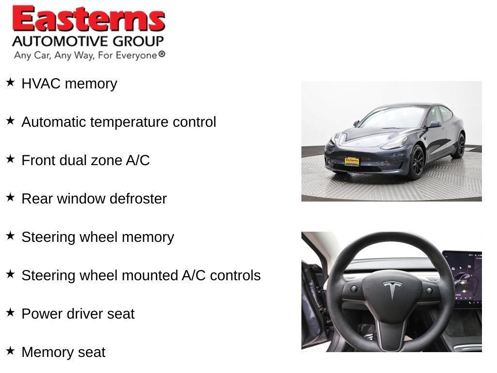 used 2023 Tesla Model 3 car, priced at $22,950