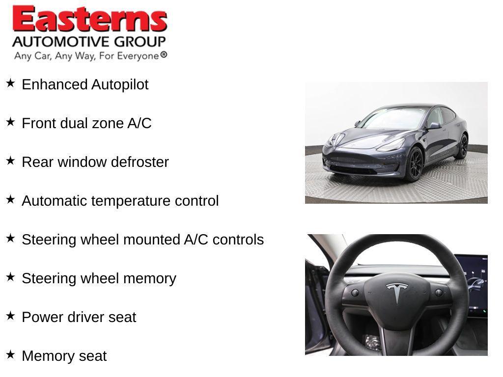 used 2021 Tesla Model 3 car, priced at $23,490