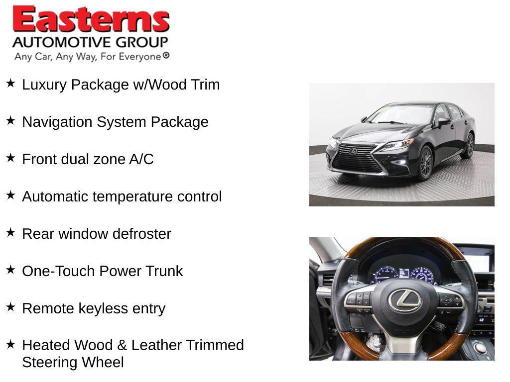 used 2018 Lexus ES 350 car, priced at $20,174