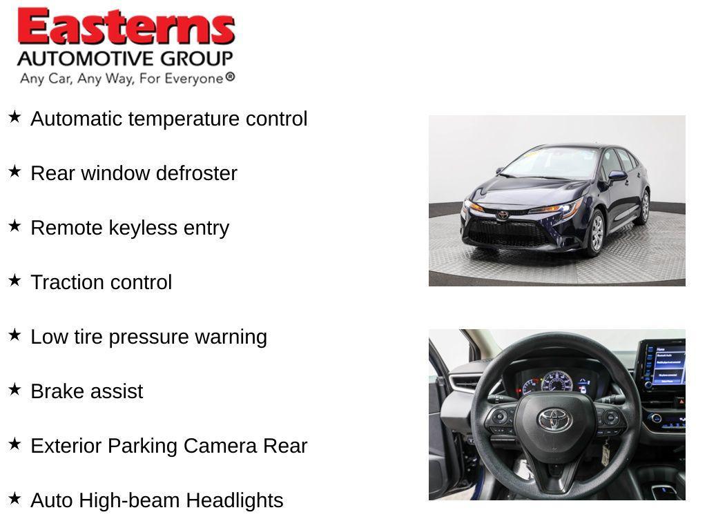 used 2022 Toyota Corolla car, priced at $17,490