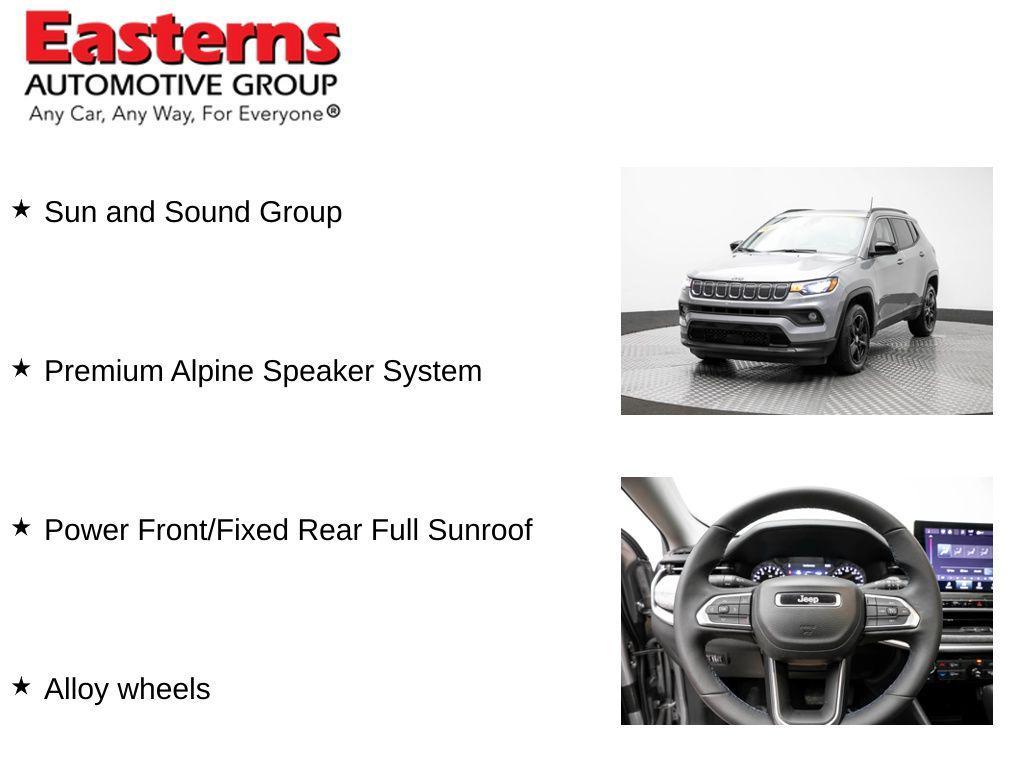 used 2022 Jeep Compass car, priced at $22,749