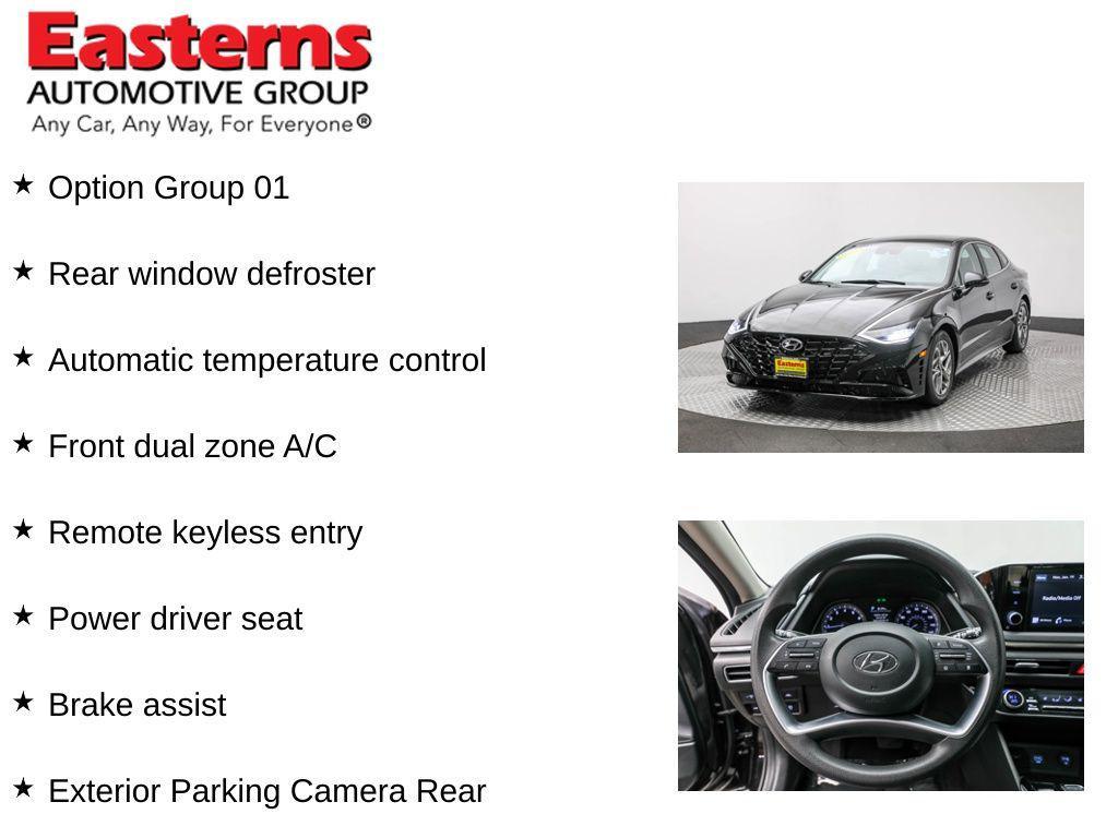 used 2021 Hyundai Sonata car, priced at $17,950