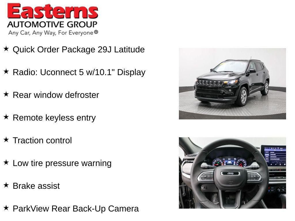 used 2024 Jeep Compass car, priced at $18,950