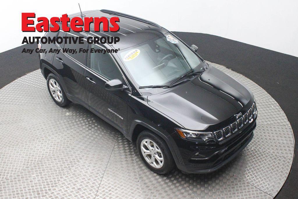 used 2024 Jeep Compass car, priced at $18,950