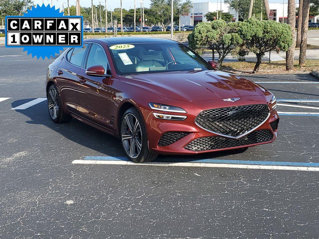 used 2025 Genesis G70 car, priced at $34,577