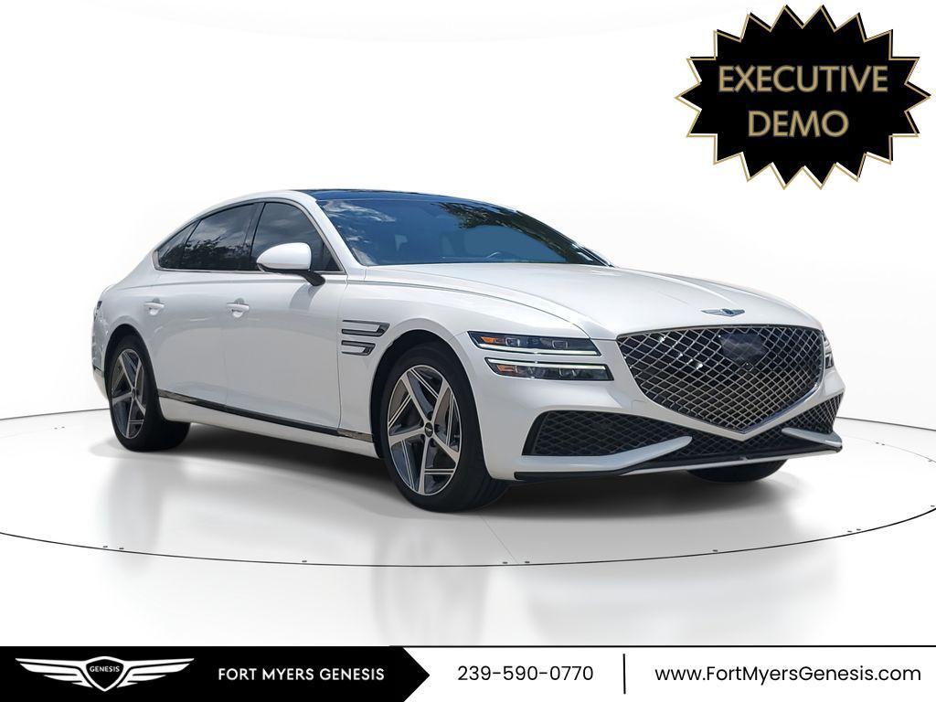 used 2024 Genesis G80 car, priced at $47,087
