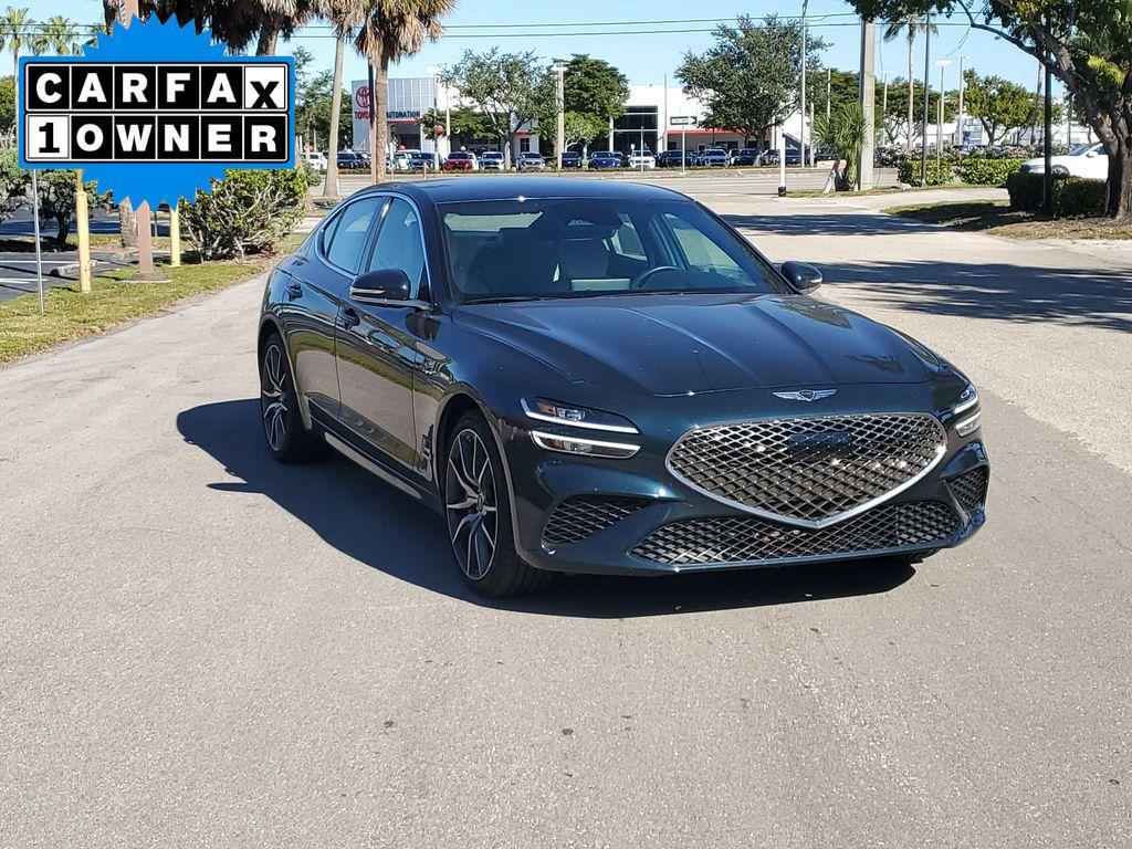 used 2025 Genesis G70 car, priced at $33,577