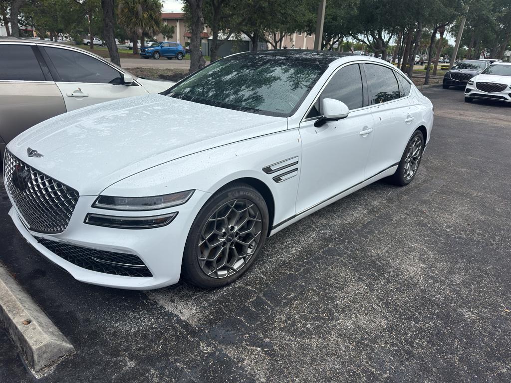 used 2024 Genesis G80 car, priced at $45,174