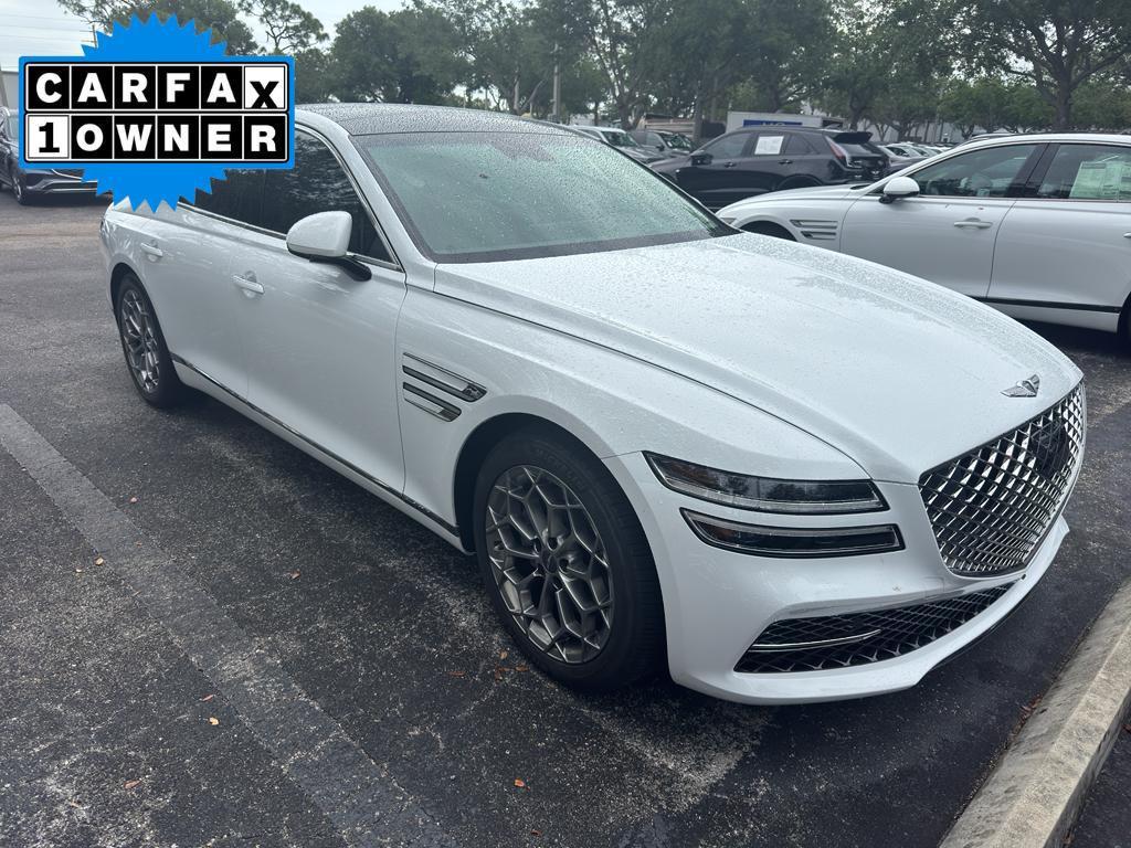 used 2024 Genesis G80 car, priced at $45,174