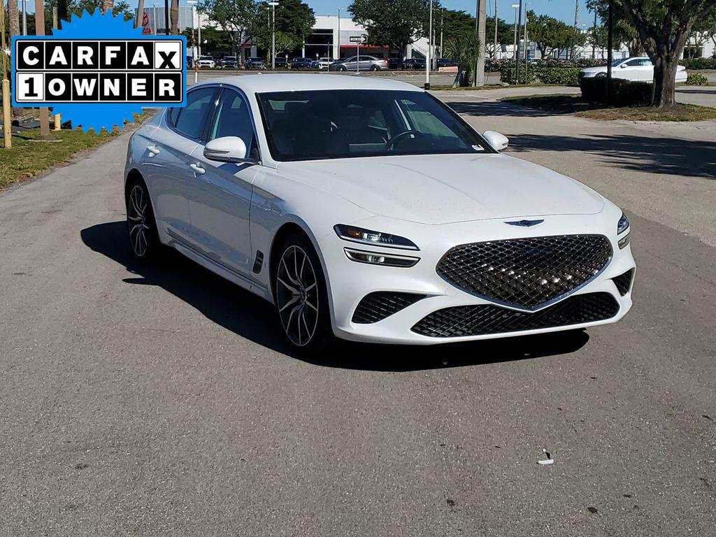used 2025 Genesis G70 car, priced at $34,677