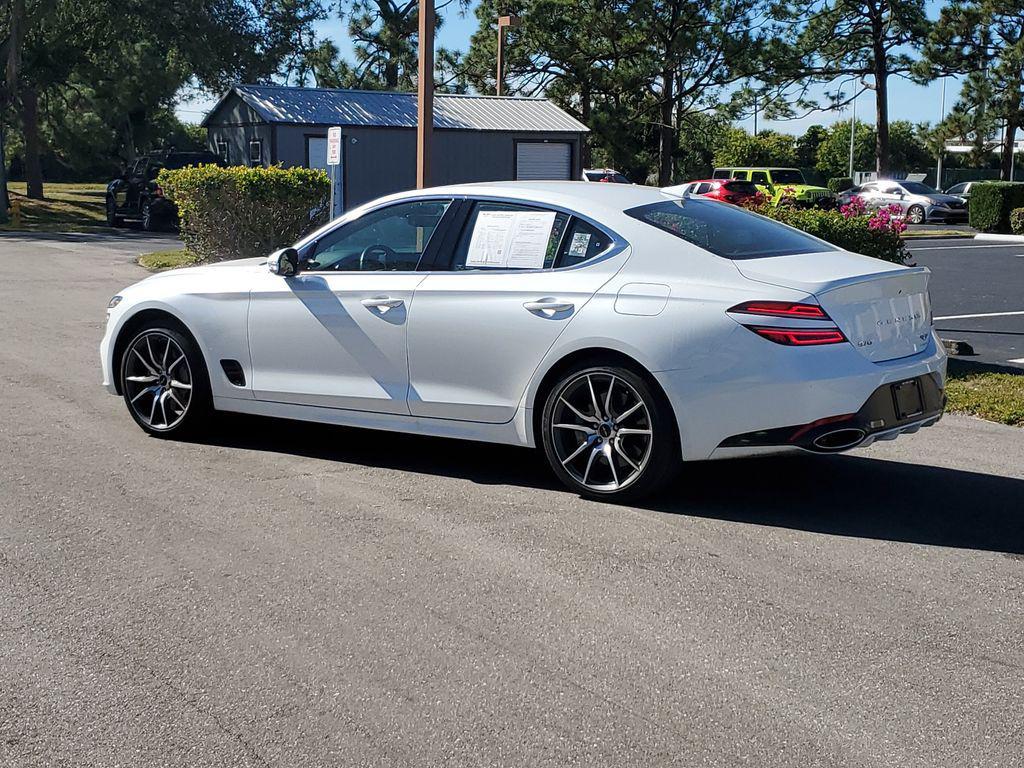 used 2025 Genesis G70 car, priced at $34,677