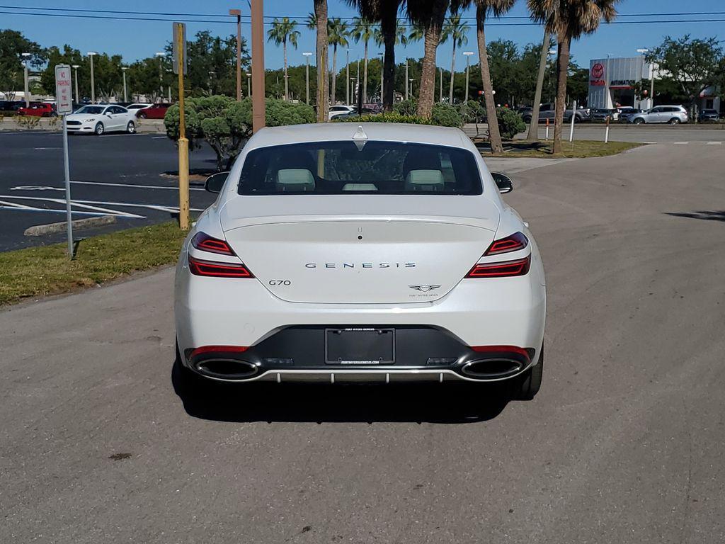 used 2025 Genesis G70 car, priced at $34,677