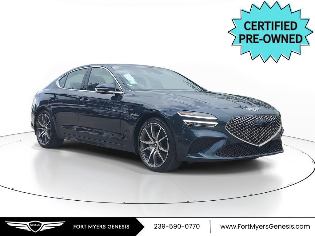 used 2023 Genesis G70 car, priced at $29,537