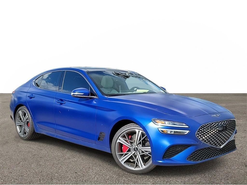 new 2025 Genesis G70 car, priced at $45,113