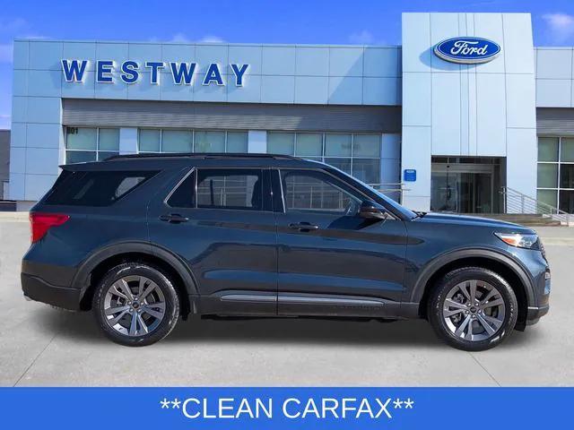 used 2022 Ford Explorer car, priced at $25,849