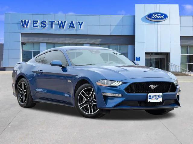used 2022 Ford Mustang car, priced at $35,518