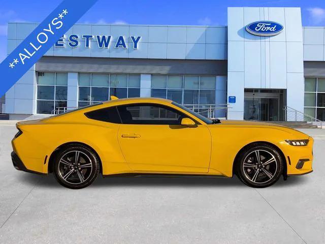 used 2024 Ford Mustang car, priced at $24,487