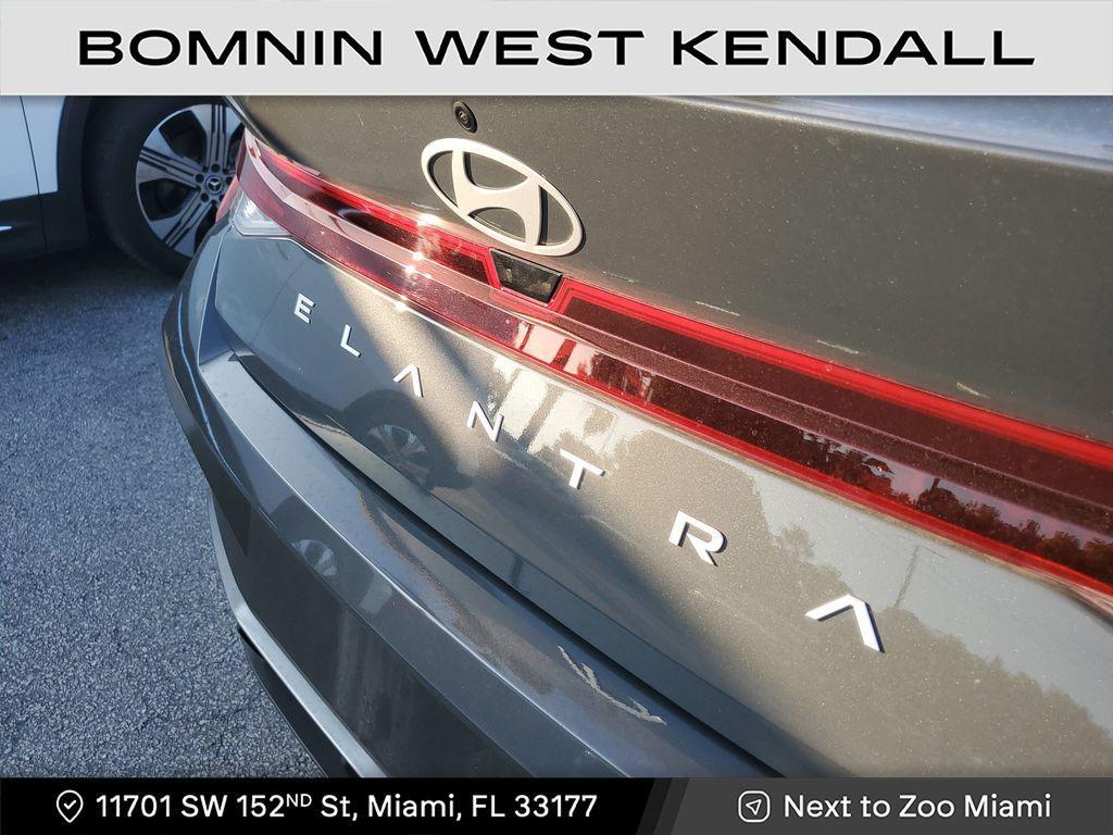 used 2025 Hyundai Elantra car, priced at $17,990