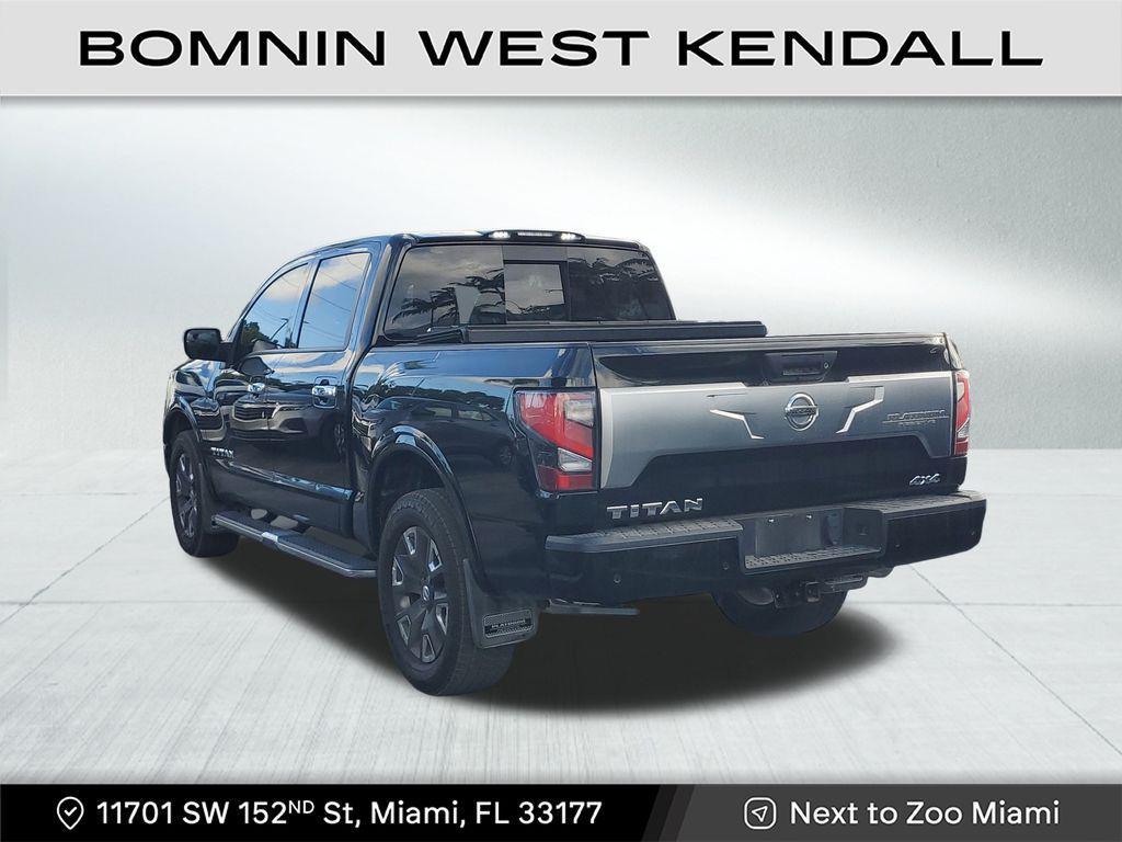 used 2021 Nissan Titan car, priced at $36,990