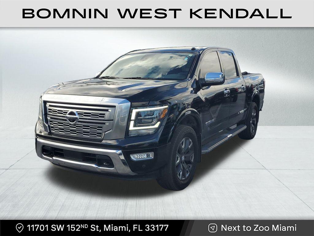 used 2021 Nissan Titan car, priced at $36,990
