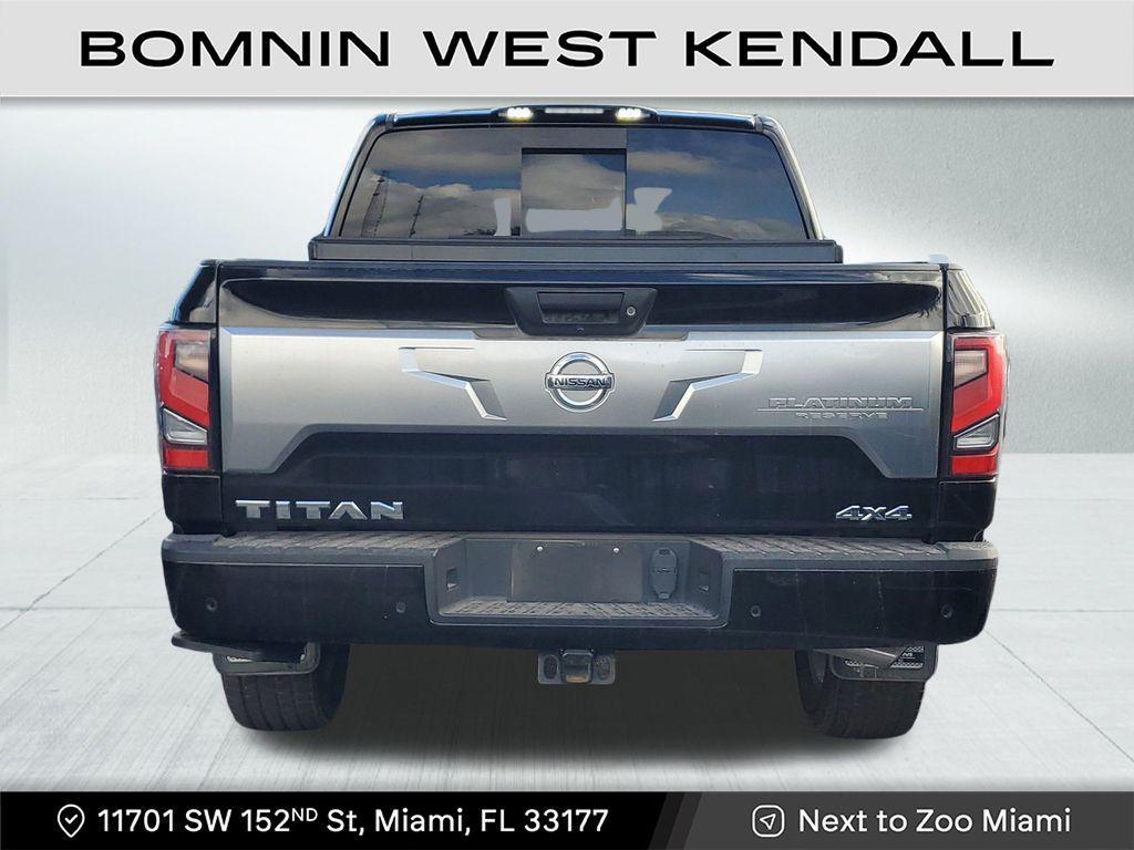used 2021 Nissan Titan car, priced at $36,990
