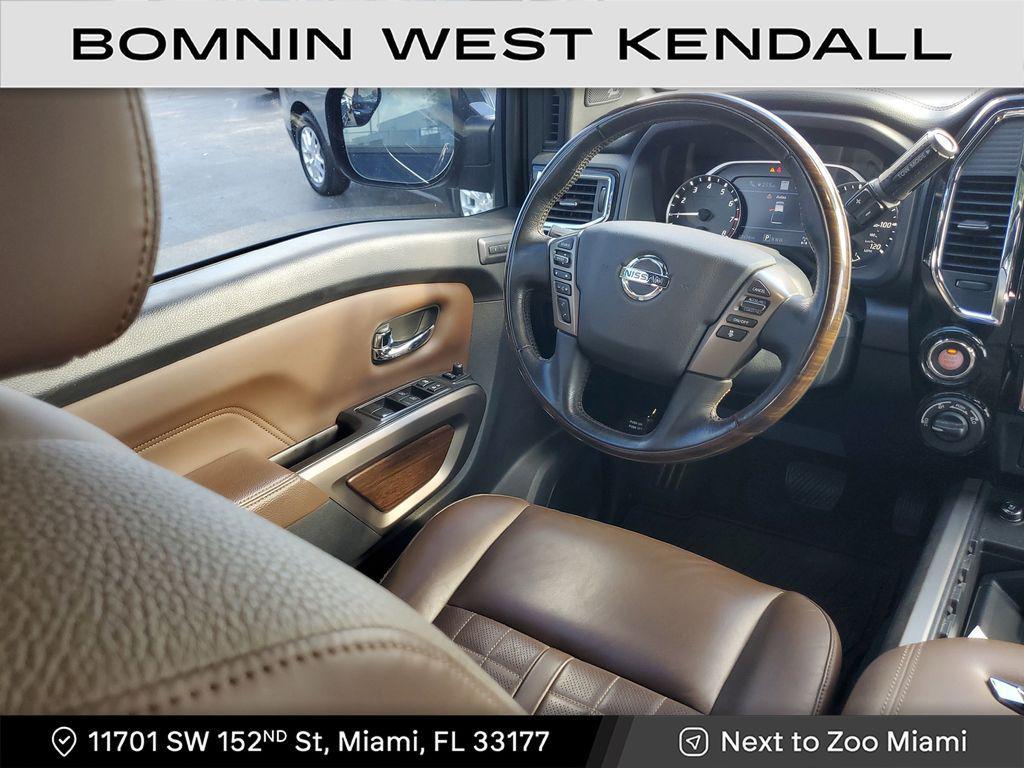 used 2021 Nissan Titan car, priced at $36,990
