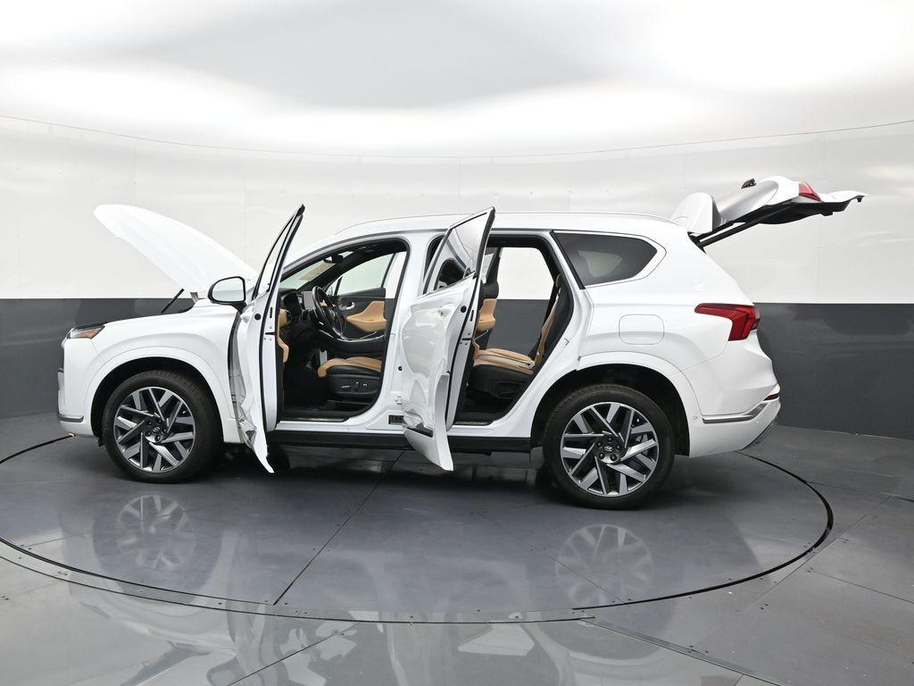Quartz White 2021 Hyundai SANTA FE Calligraphy