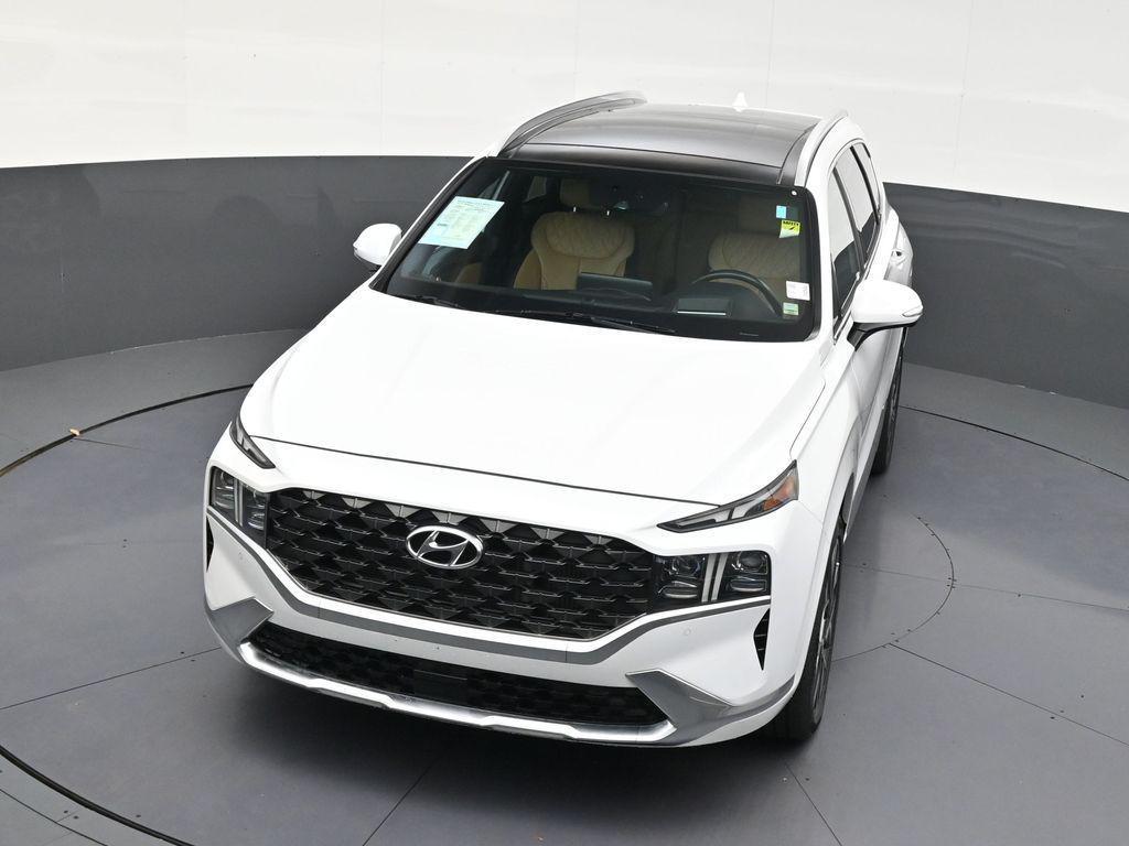 Quartz White 2021 Hyundai SANTA FE Calligraphy